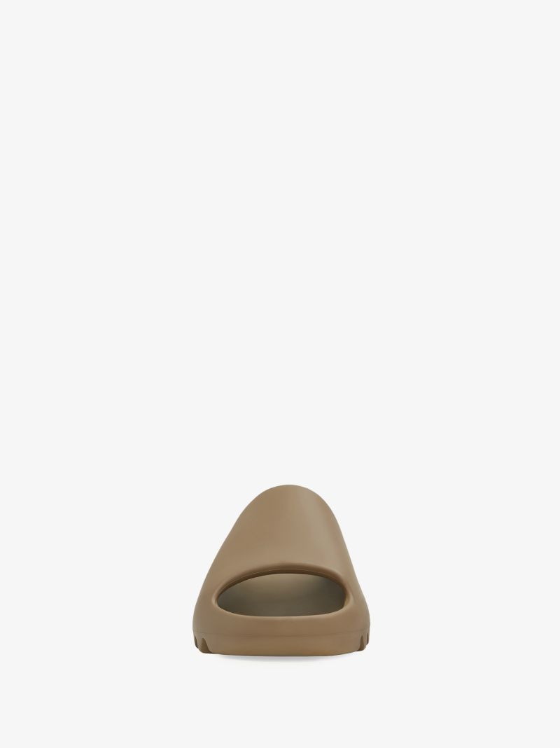 Brown Yeezy Core Slides