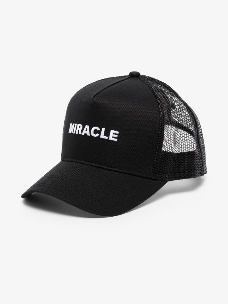 Black Miracle Trucker Cap