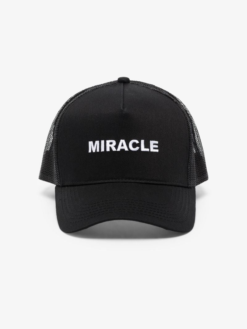 Black Miracle Trucker Cap