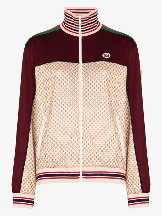 Neutral Interlocking G Track Jacket
