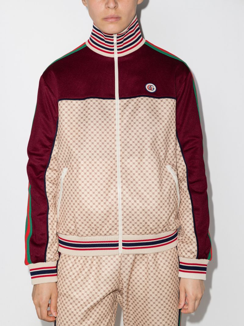Neutral Interlocking G Track Jacket