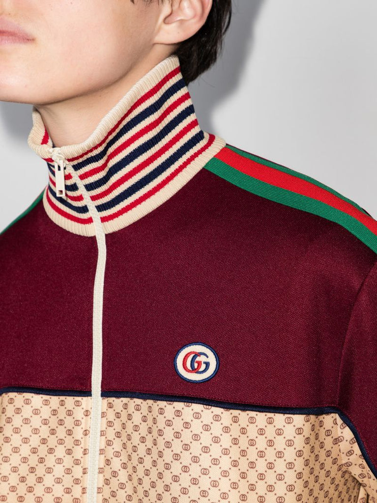 Neutral Interlocking G Track Jacket