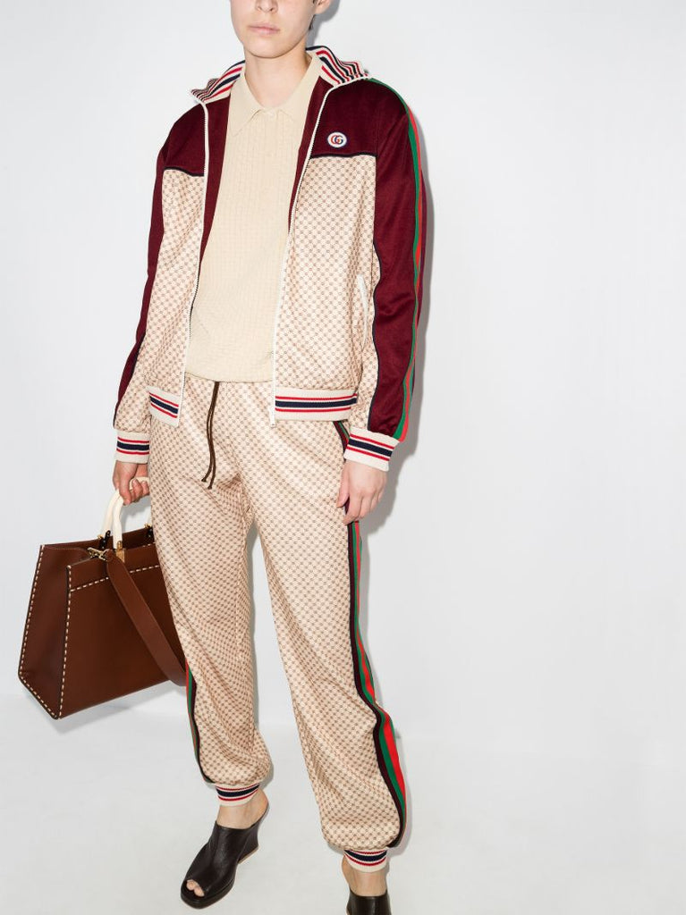 Neutral Interlocking G Track Jacket