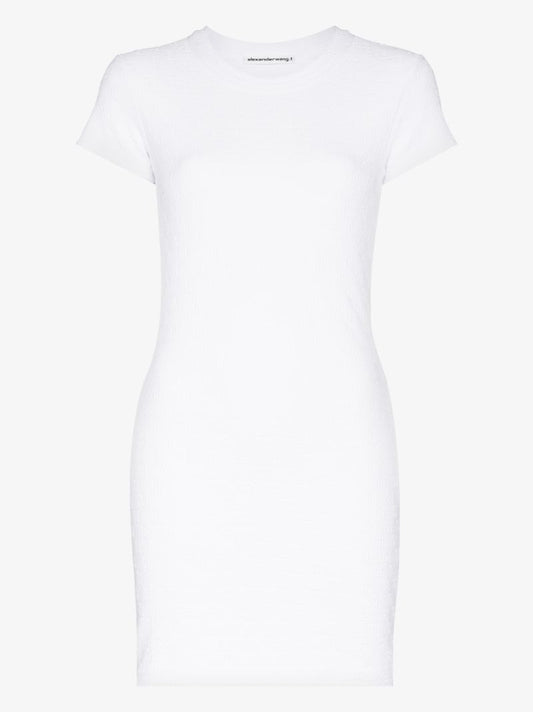 Logo Stretch Mini Dress