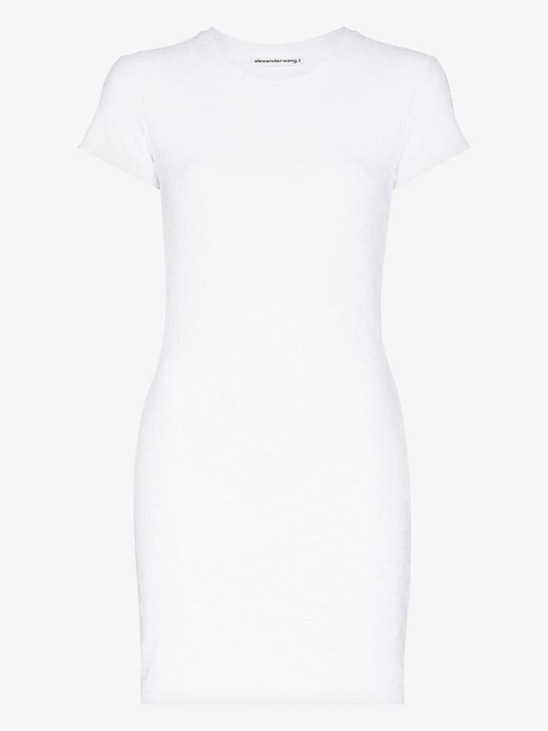 Logo Stretch Mini Dress