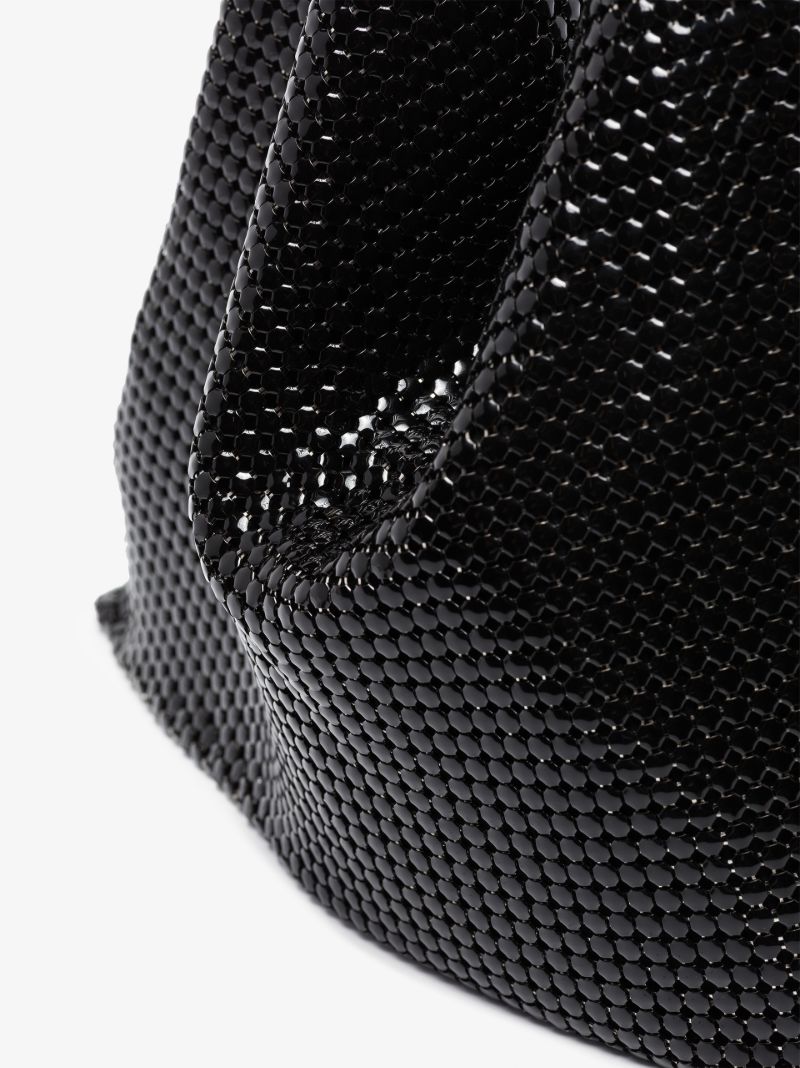 Black Chain Mail Tote Bag