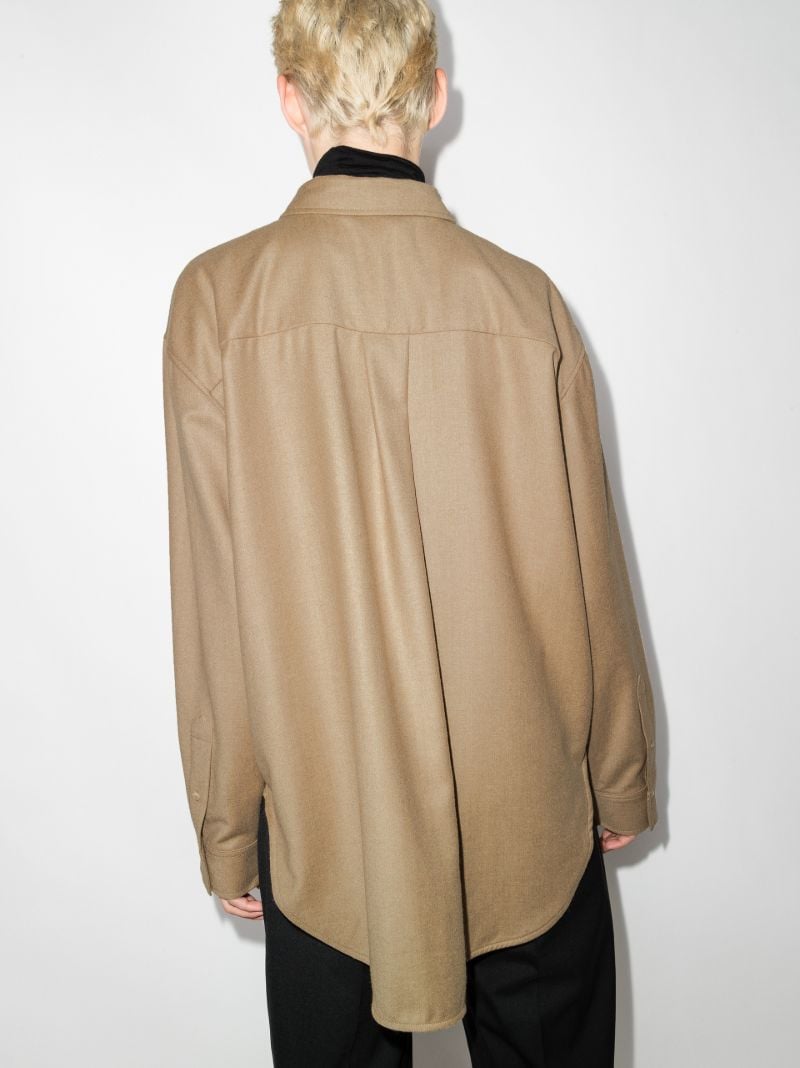 Button-down Wool Shirt