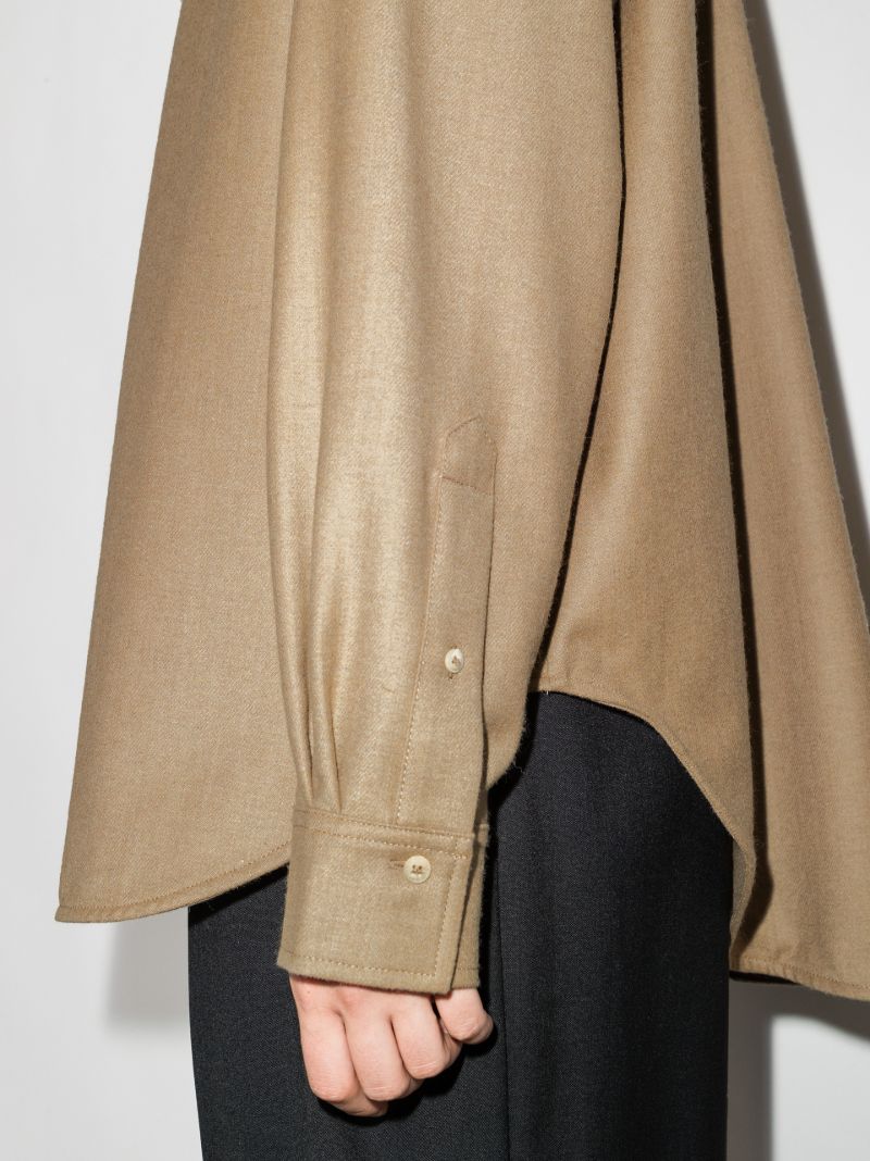 Button-down Wool Shirt