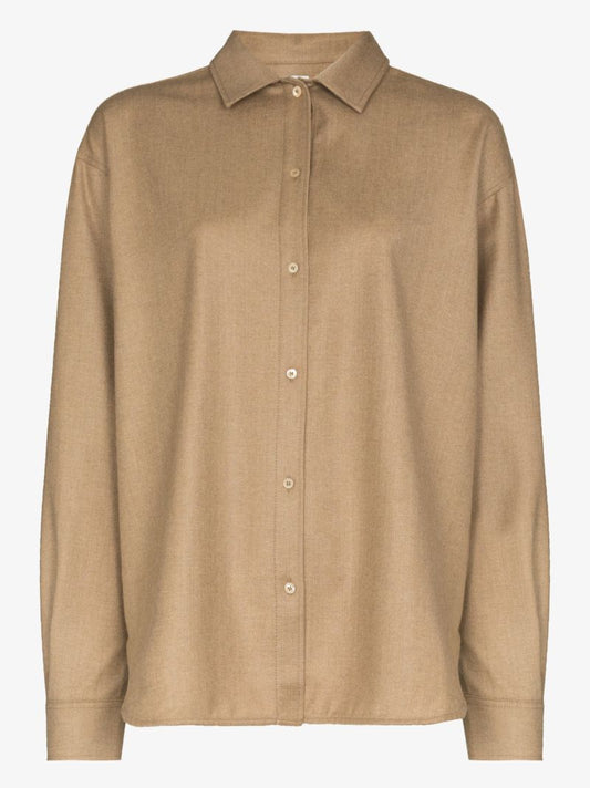 Button-down Wool Shirt