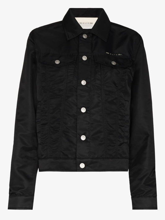 Collared Button-up Jacket