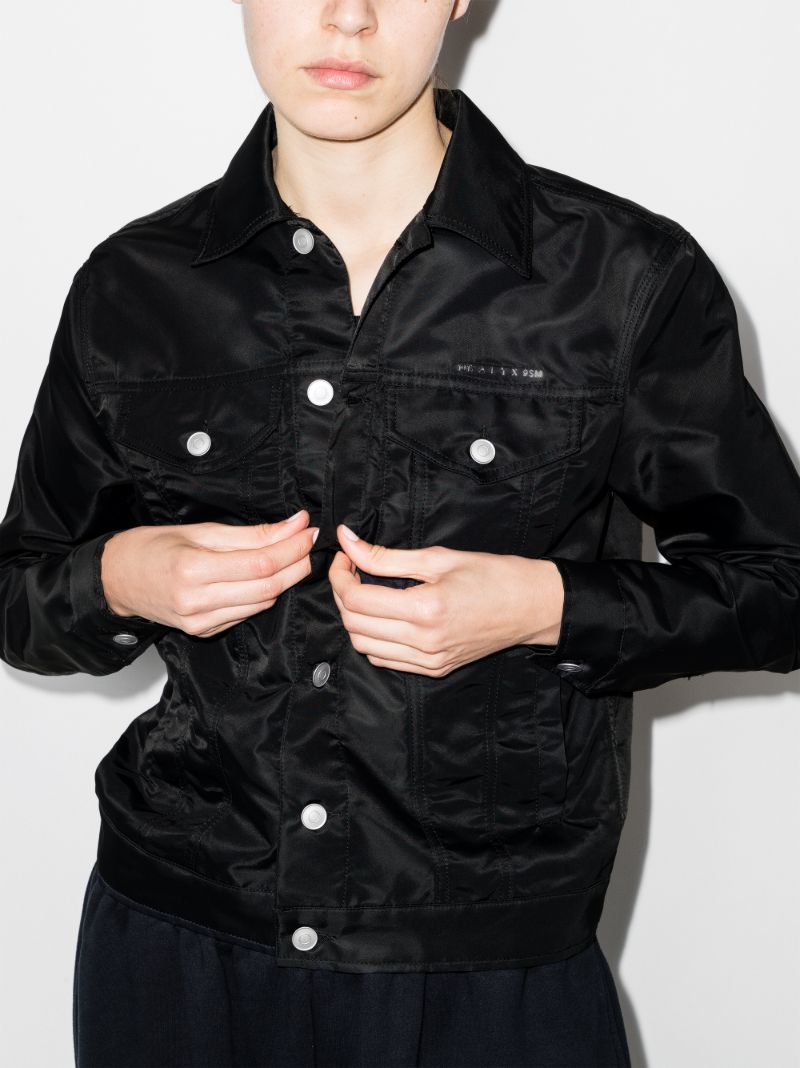 Collared Button-up Jacket