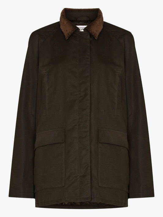 Country Corduroy Collar Jacket
