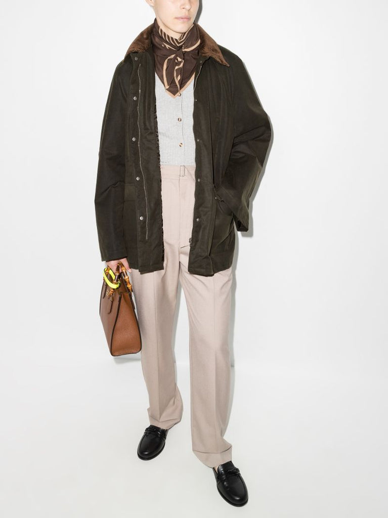 Country Corduroy Collar Jacket