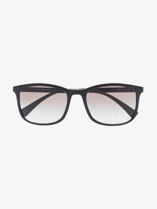 Black Linea Rossa Square Sunglasses