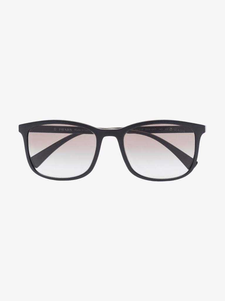 Black Linea Rossa Square Sunglasses