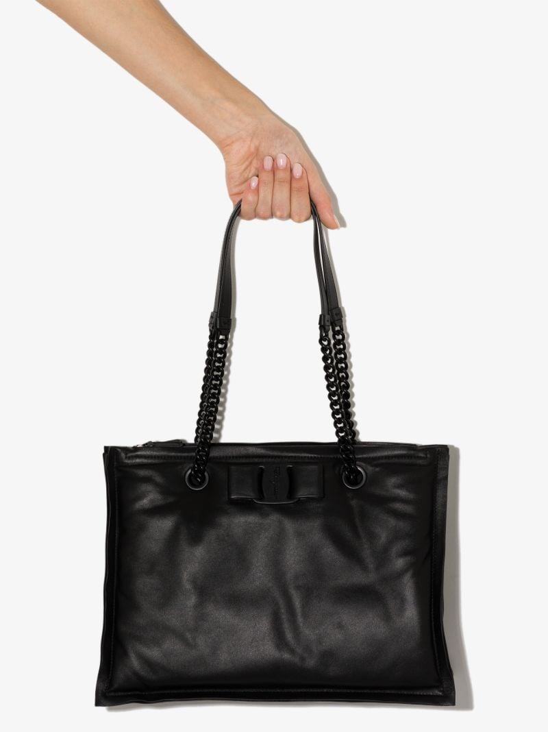 Black Viva Padded Tote Bag