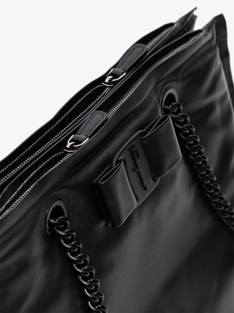 Black Viva Padded Tote Bag