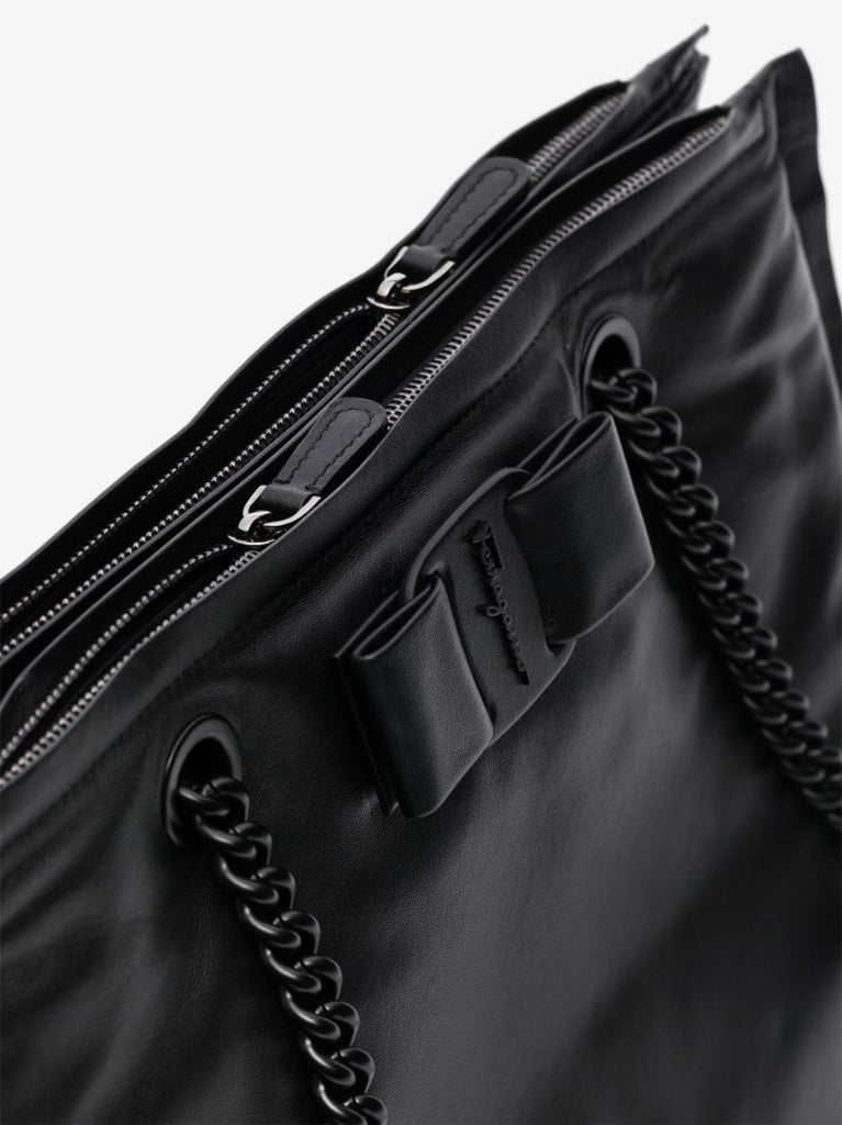Black Viva Padded Tote Bag