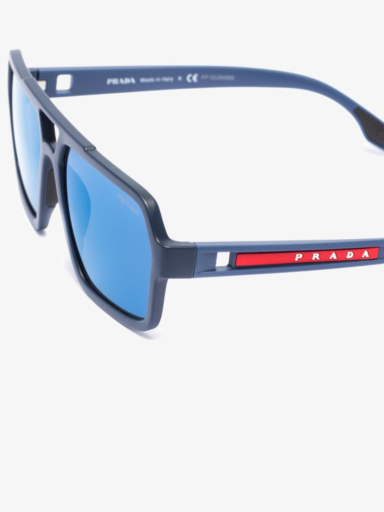 Blue Linea Rossa Aviator-style Sunglasses