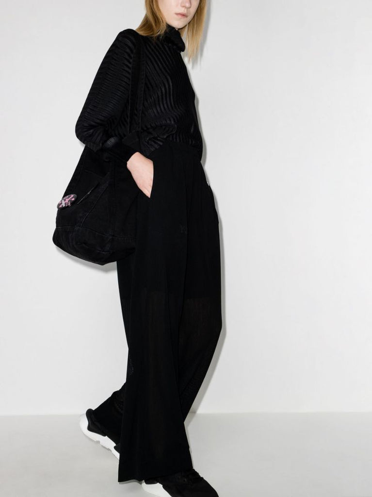 High-waisted Wide Leg Trousers
