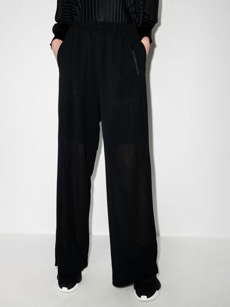 High-waisted Wide Leg Trousers