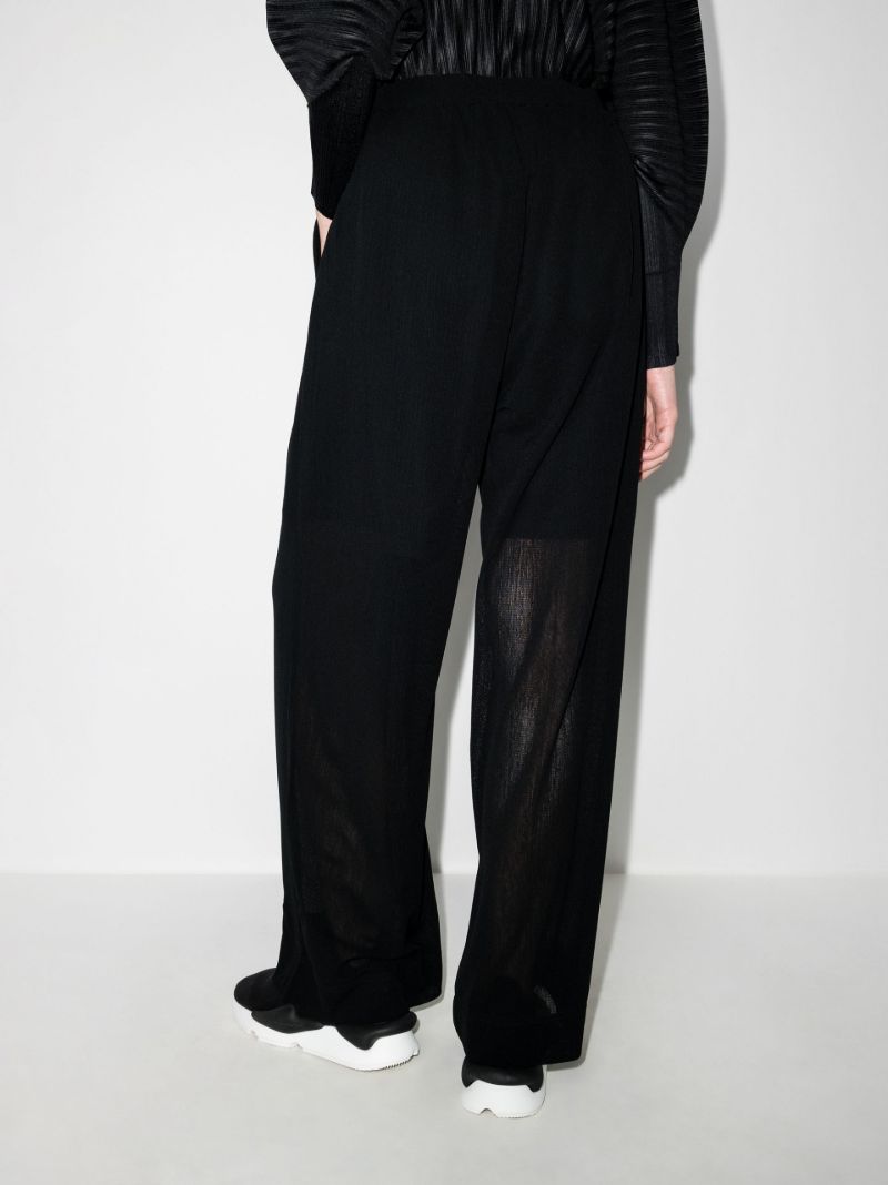 High-waisted Wide Leg Trousers