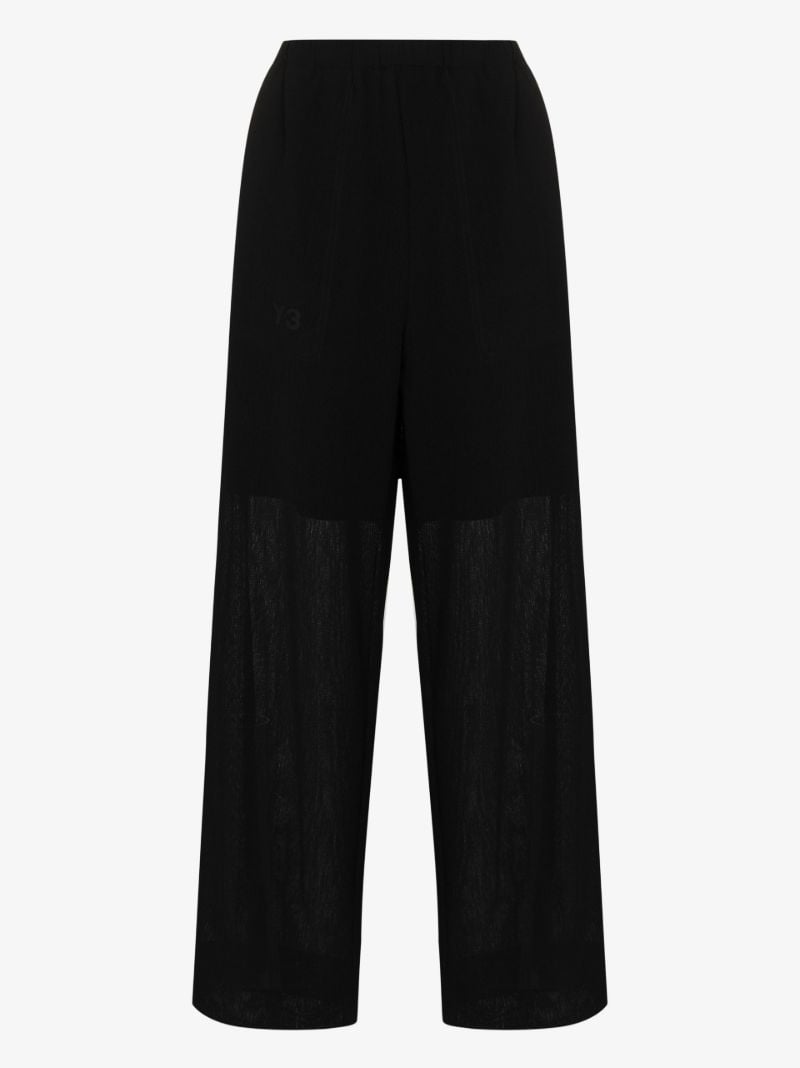 High-waisted Wide Leg Trousers