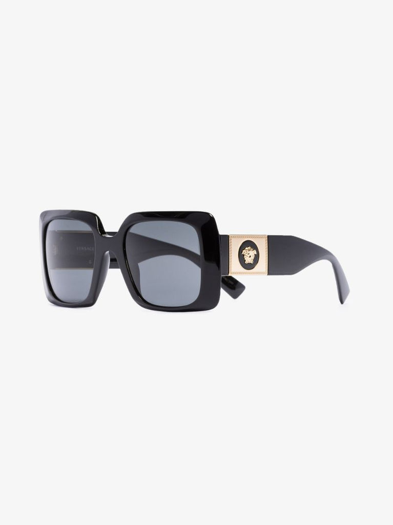 Black Square Oversized Sunglasses