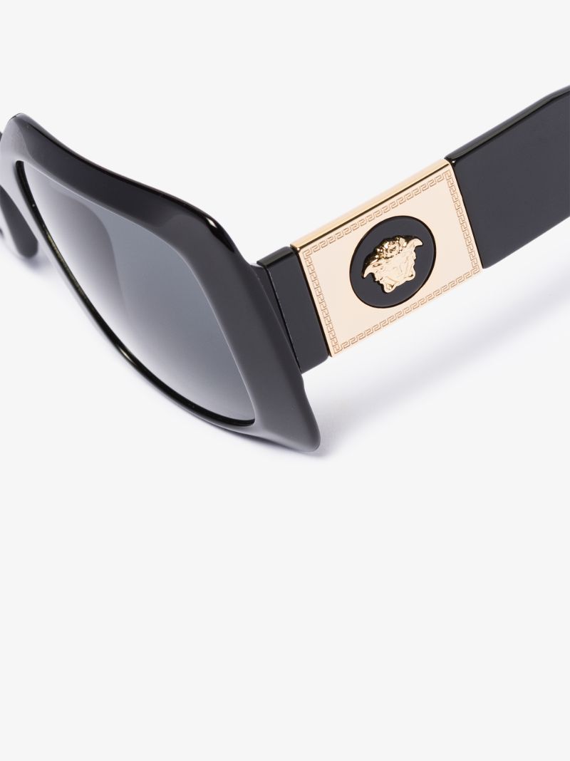 Black Square Oversized Sunglasses
