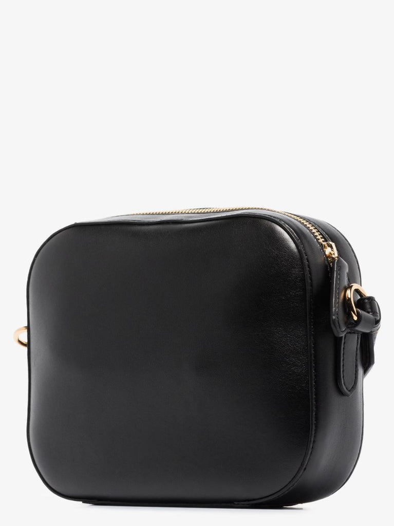 Black Stella Logo Mini Camera Bag