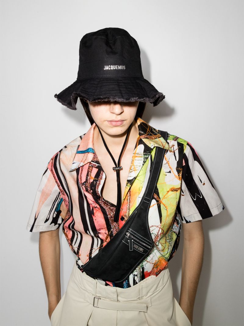 Black Le Bob Artichaut Bucket Hat