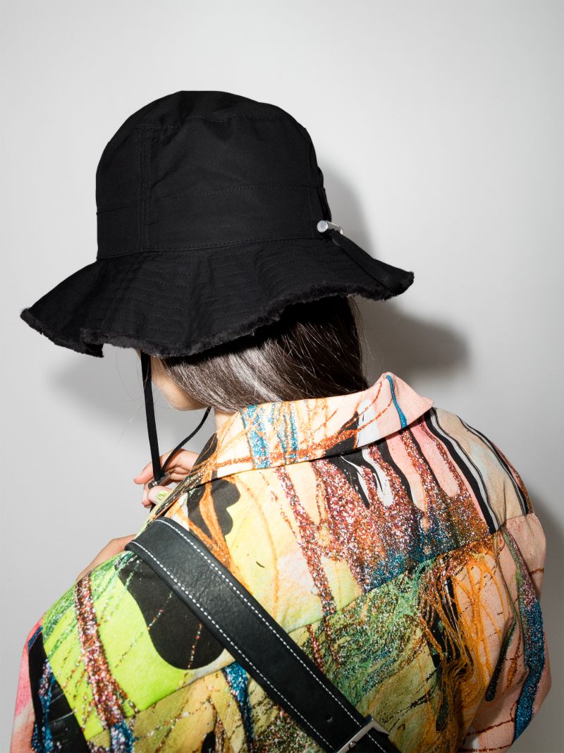 Black Le Bob Artichaut Bucket Hat