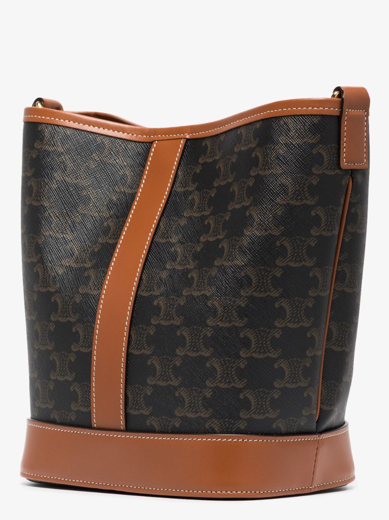 Neutral Tromphe Canvas Shoulder Bag