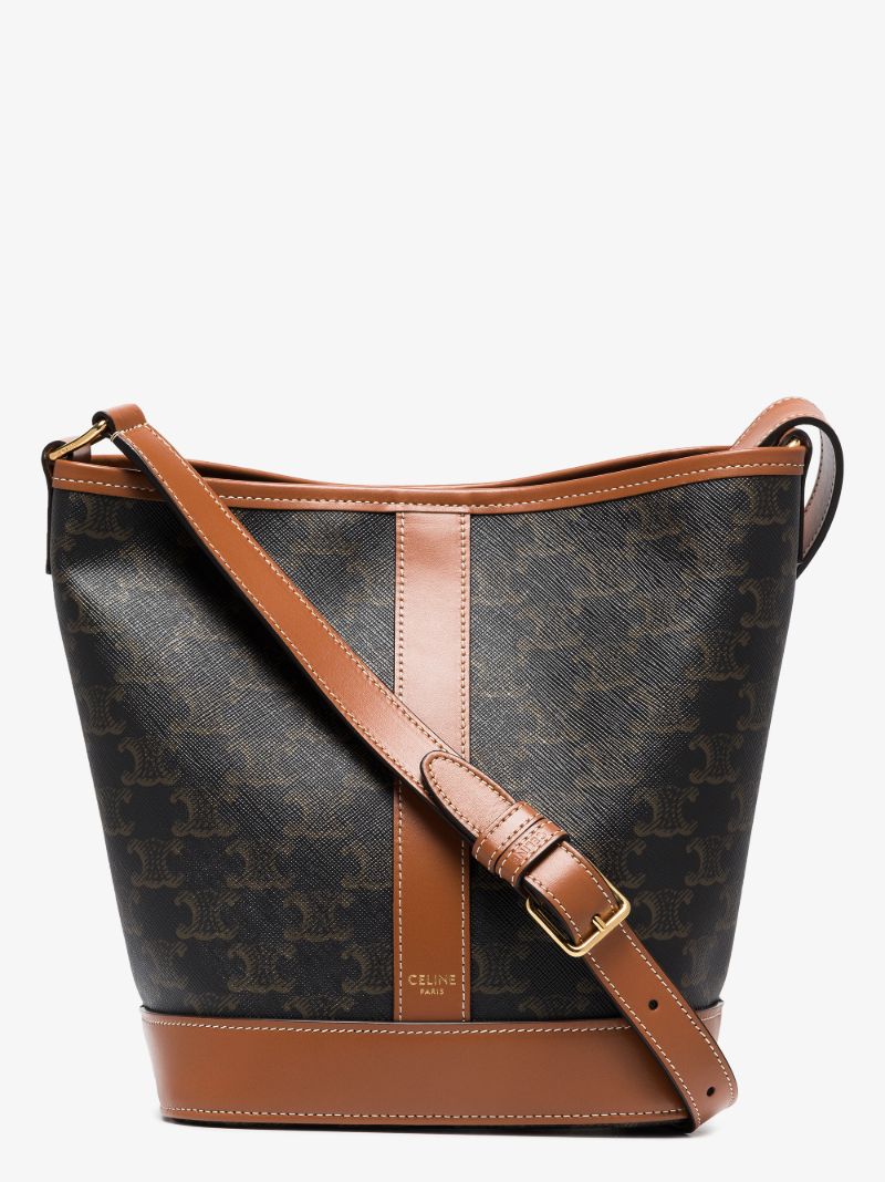 Neutral Tromphe Canvas Shoulder Bag