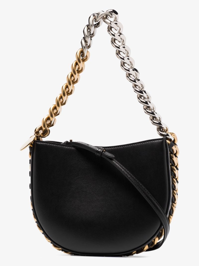 Black Frayme Medium Shoulder Bag