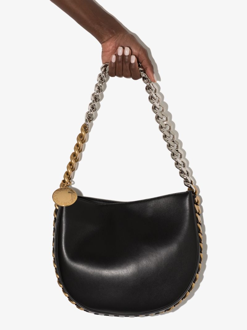 Black Frayme Large Shoulder Bag