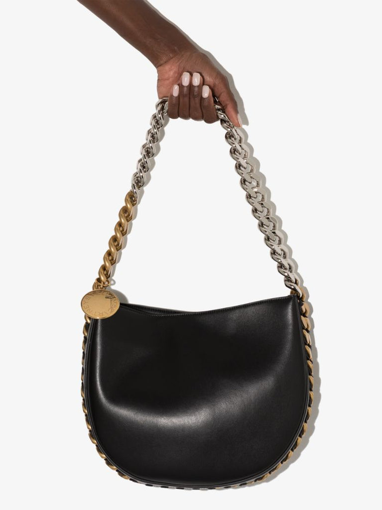 Black Frayme Large Shoulder Bag