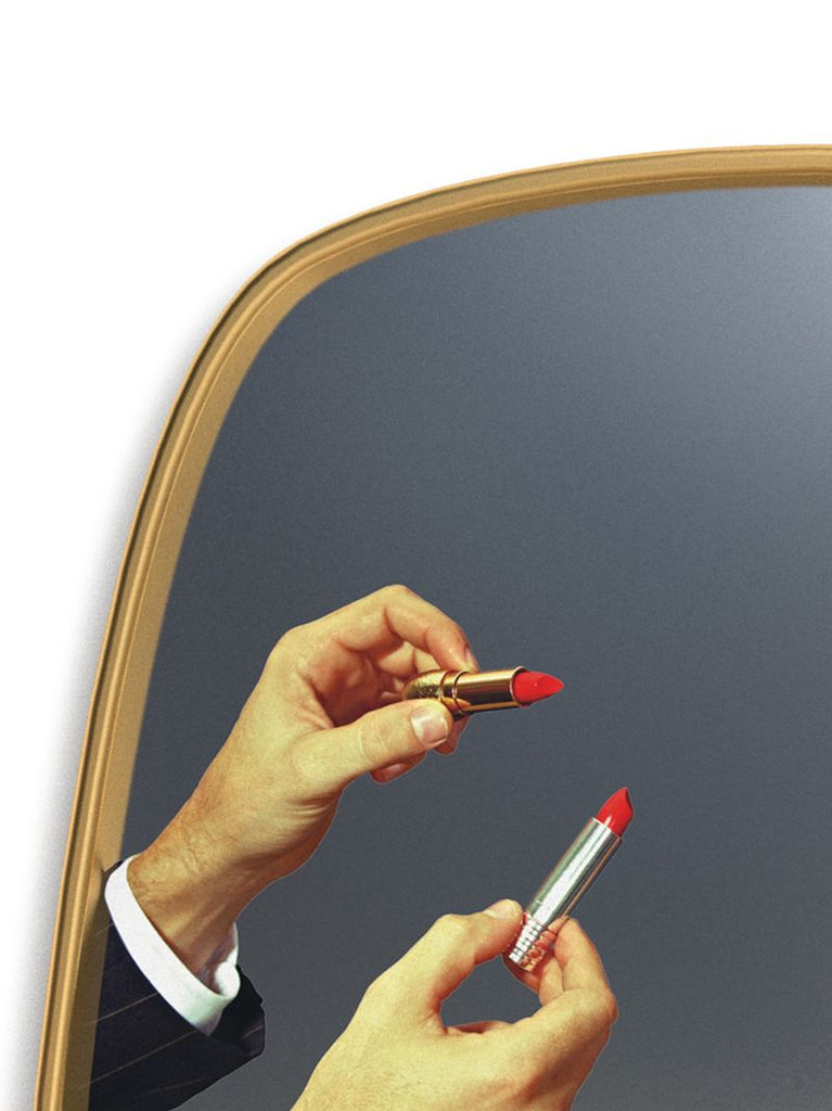 Gold Lipsticks Mirror