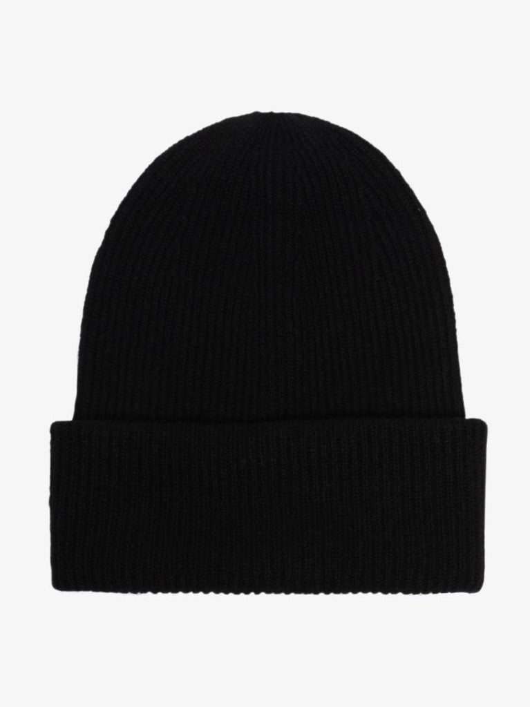 Black Stockholm Cashmere Beanie Hat