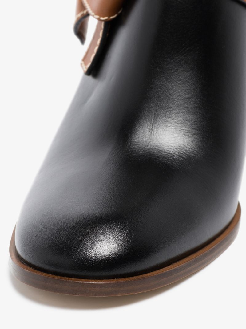 Black Gate 70 Leather Mules