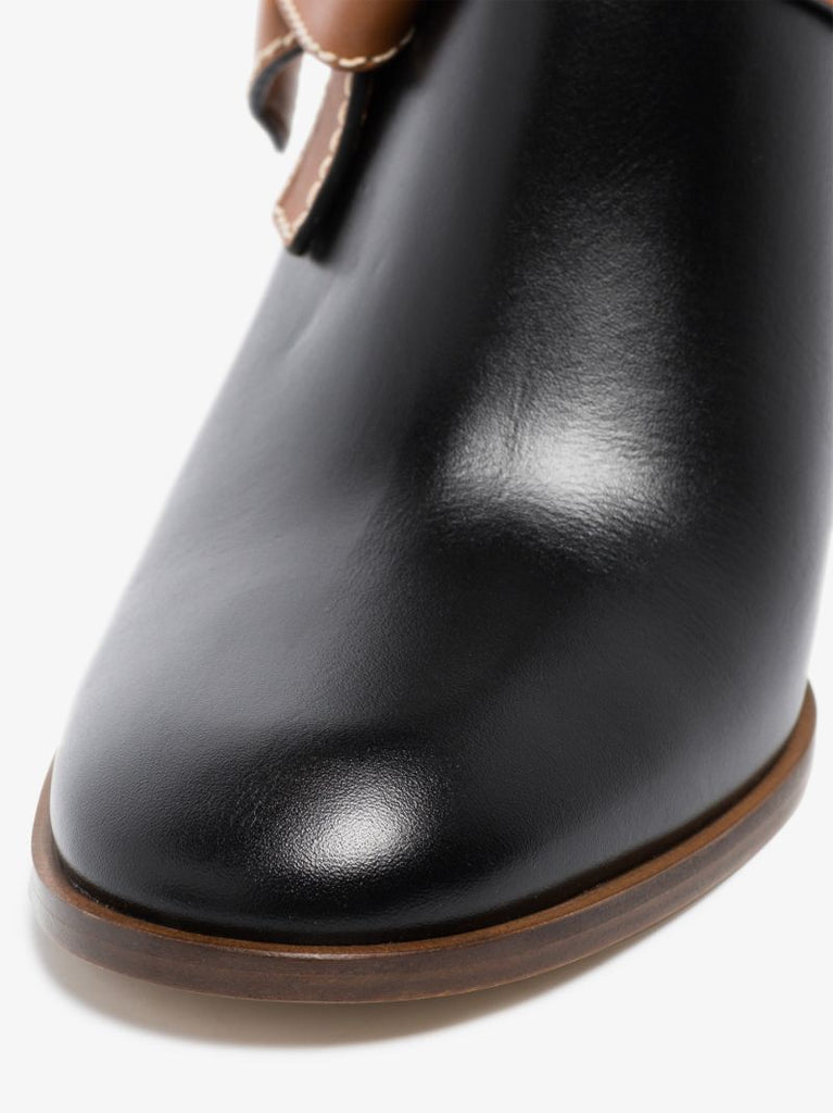 Black Gate 70 Leather Mules