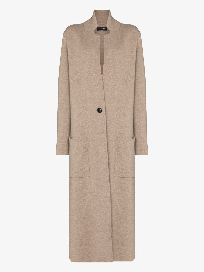 Amie Single-breasted Cashmere Coat