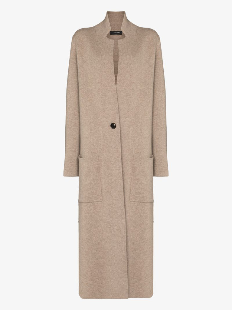 Amie Single-breasted Cashmere Coat