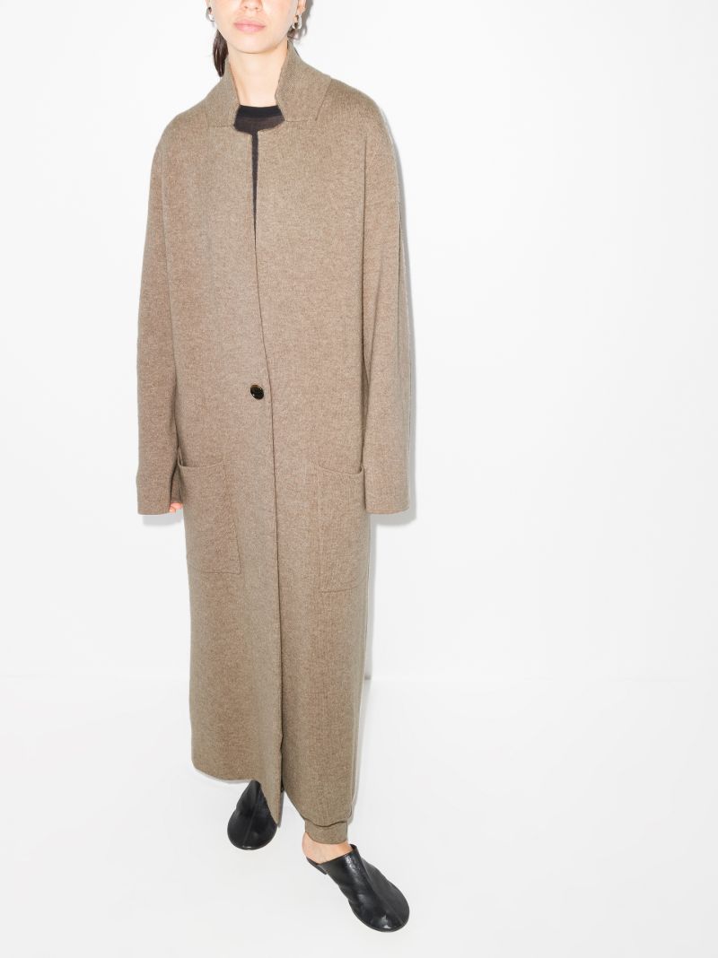Amie Single-breasted Cashmere Coat