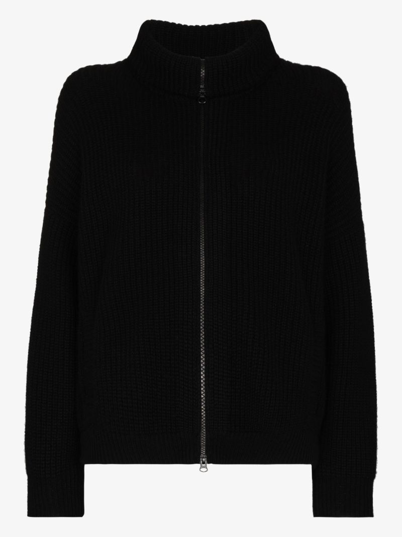 Mella Ribbed Cashmere Cardigan