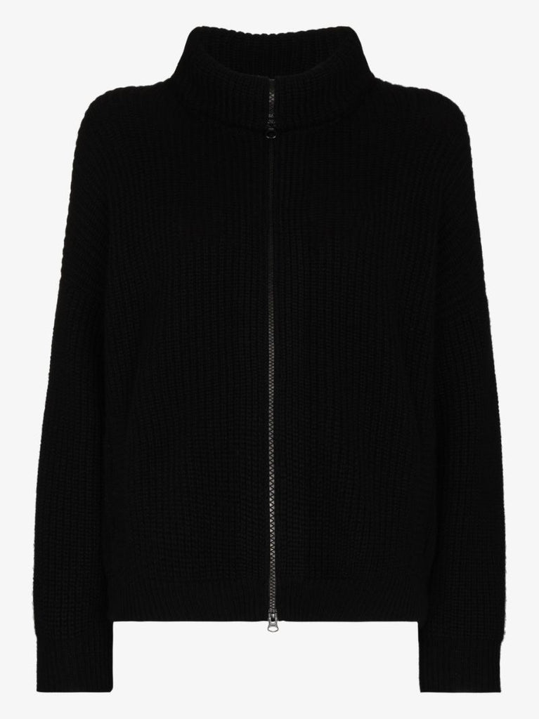 Mella Ribbed Cashmere Cardigan