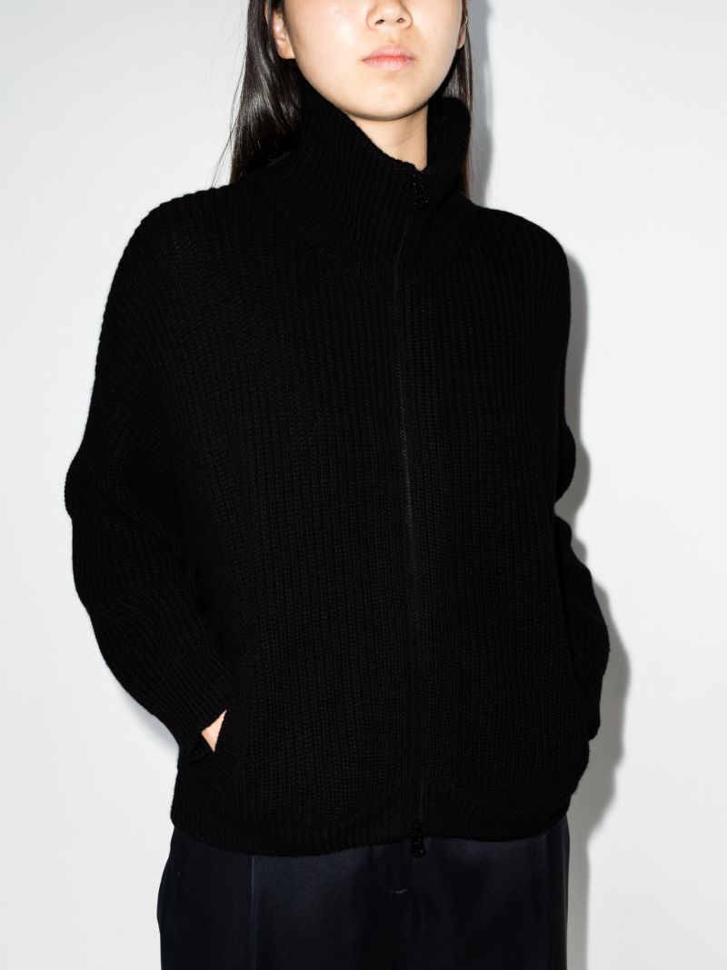 Mella Ribbed Cashmere Cardigan