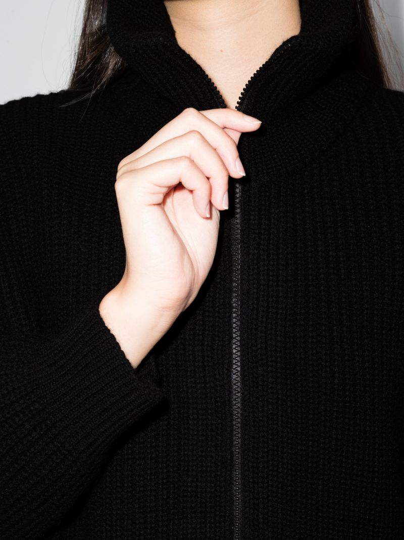 Mella Ribbed Cashmere Cardigan