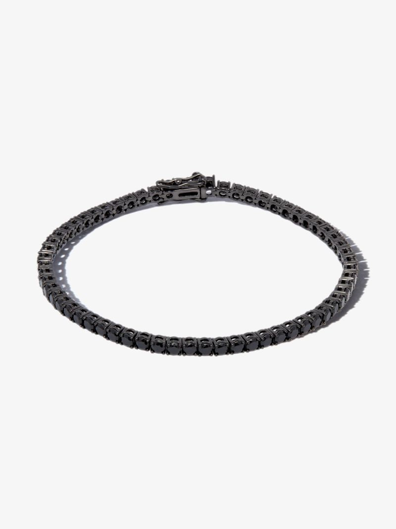 Sterling Silver Crystal Tennis Bracelet