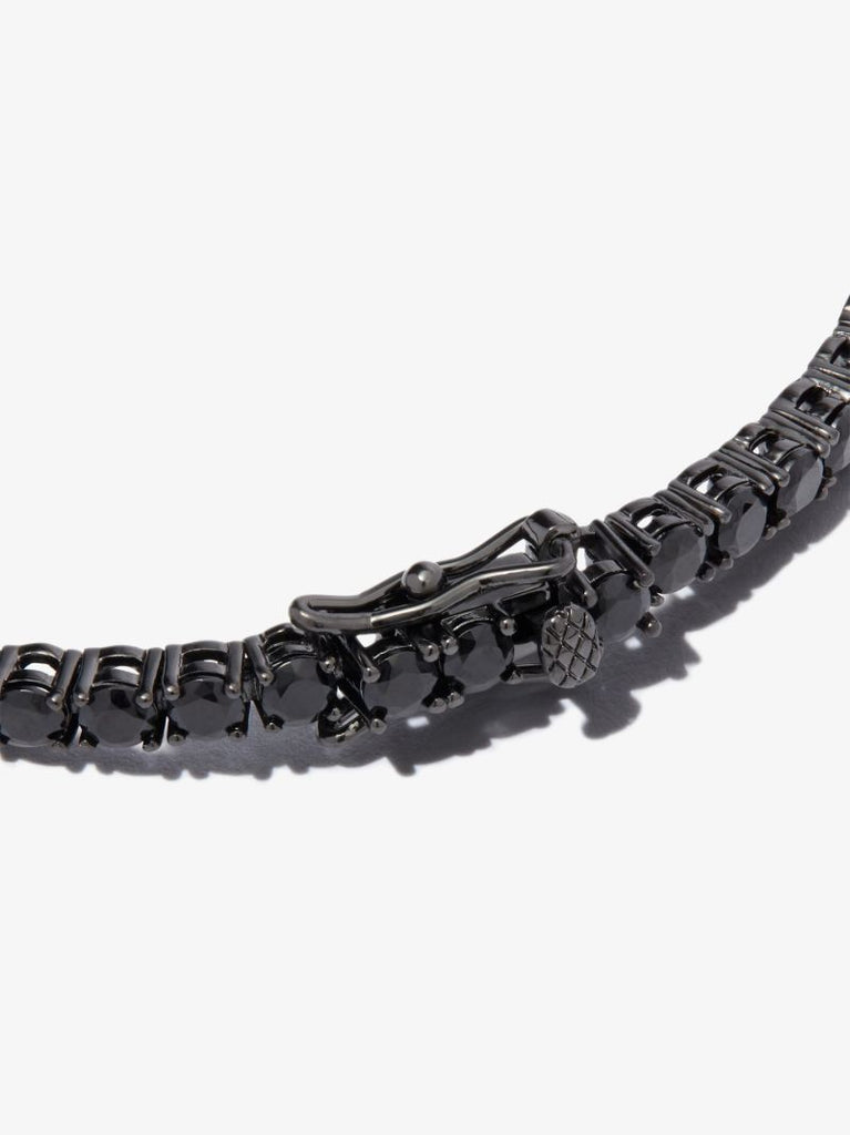 Sterling Silver Crystal Tennis Bracelet